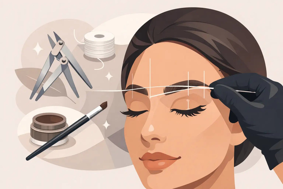 How to Use Mapping String in PMU Brow Design - Inkbox Artistry