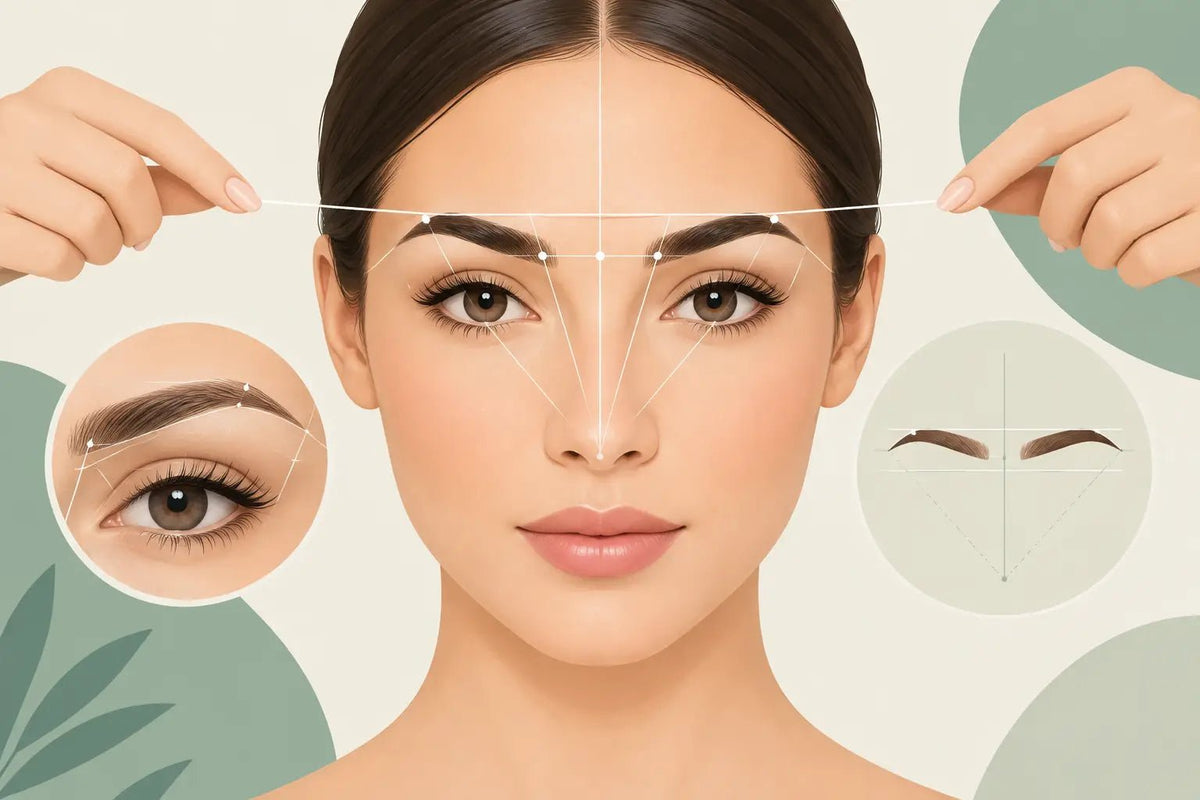 How Mapping String Improves Brow Symmetry - Inkbox Artistry