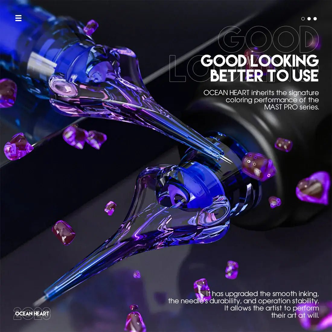 Mast Ocean Heart Cartridges Needles - Inkbox Artistry