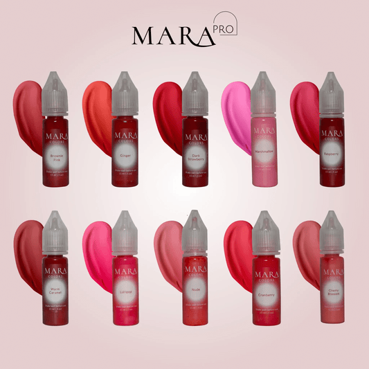 Mara Pro Lip Pigments Set - Inkbox Artistry