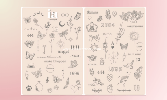 Tiny Tattoo Silicone Practice Skin (2pcs) - Inkbox Artistry