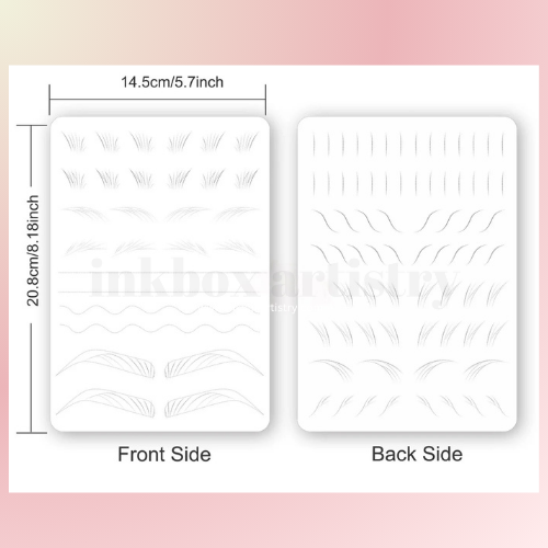 Nano Hairstroke Eyebrow Practice Pad