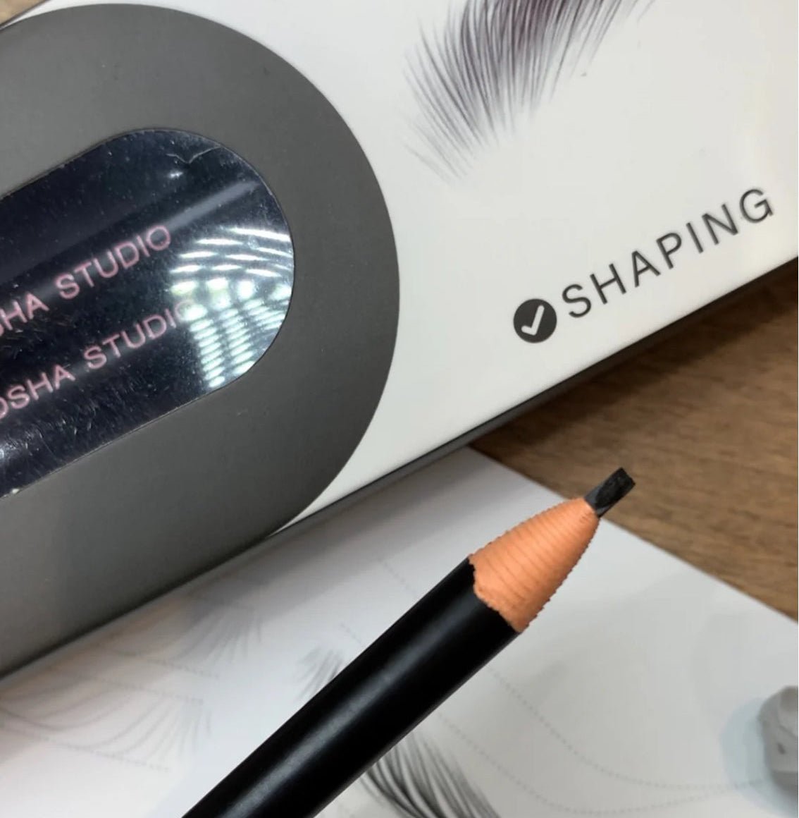 MOSHA’S Small Tip Brow Pencil (2 pcs) - Inkbox Artistry