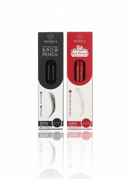 MOSHA’S Small Tip Brow Pencil (2 pcs) - Inkbox Artistry