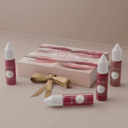 Nude Lip Blush Pigment Collection - Mara Pro - Inkbox Artistry