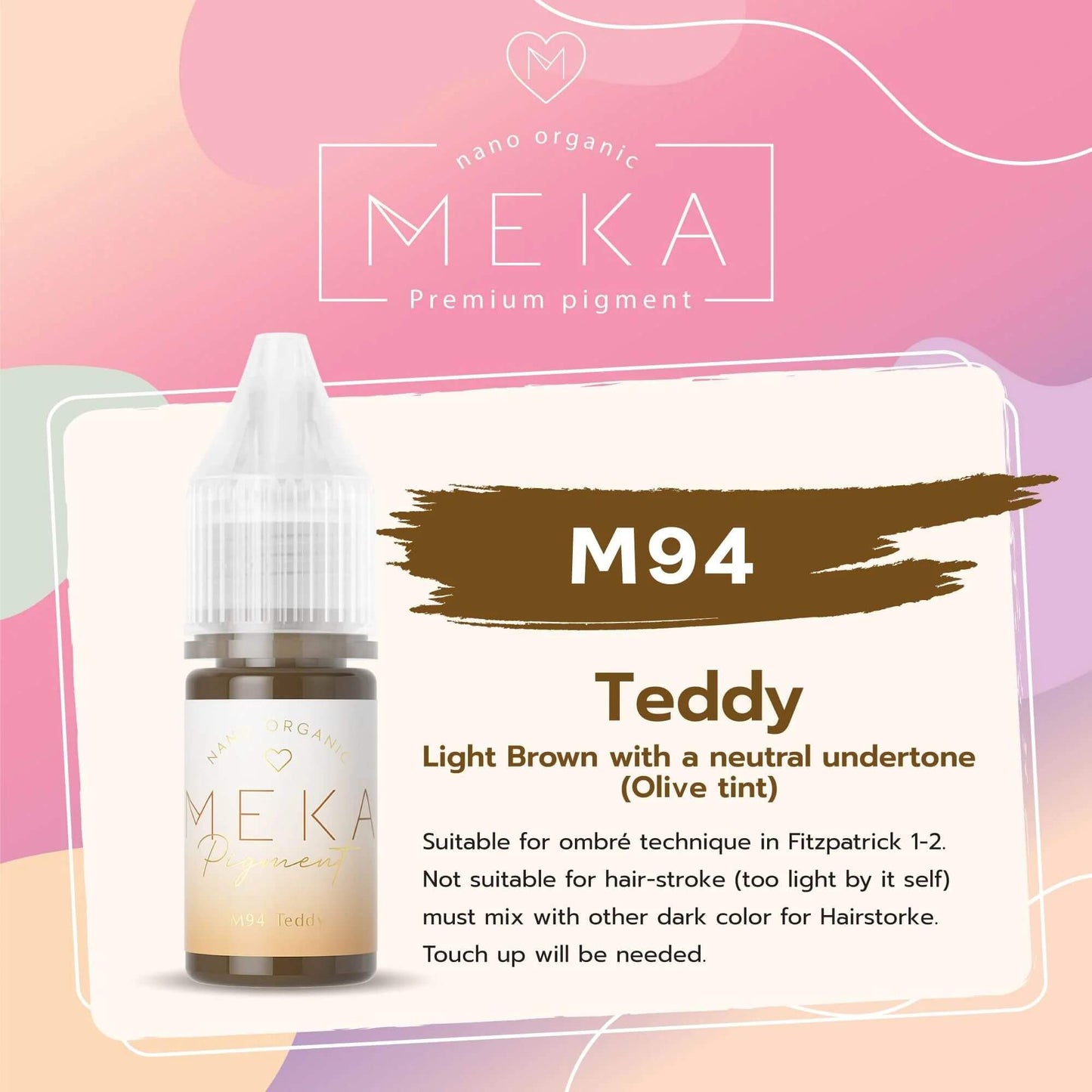 nano organic meka teddy