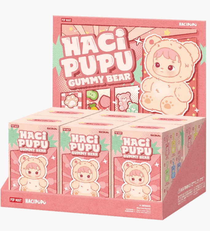 POPMART - HACIPUPU Gummy Bear Blind Box – Inkbox Artistry POPMART - HACIPUPU Gummy Bear Blind Box – Inkbox Artistry