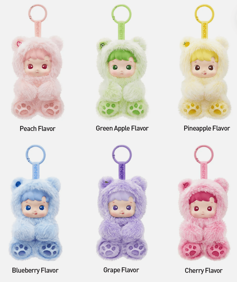 POPMART HACIPUPU Gummy Bear 3個セット POPMART - HACIPUPU Gummy Bear Blind Box – Inkbox Artistry