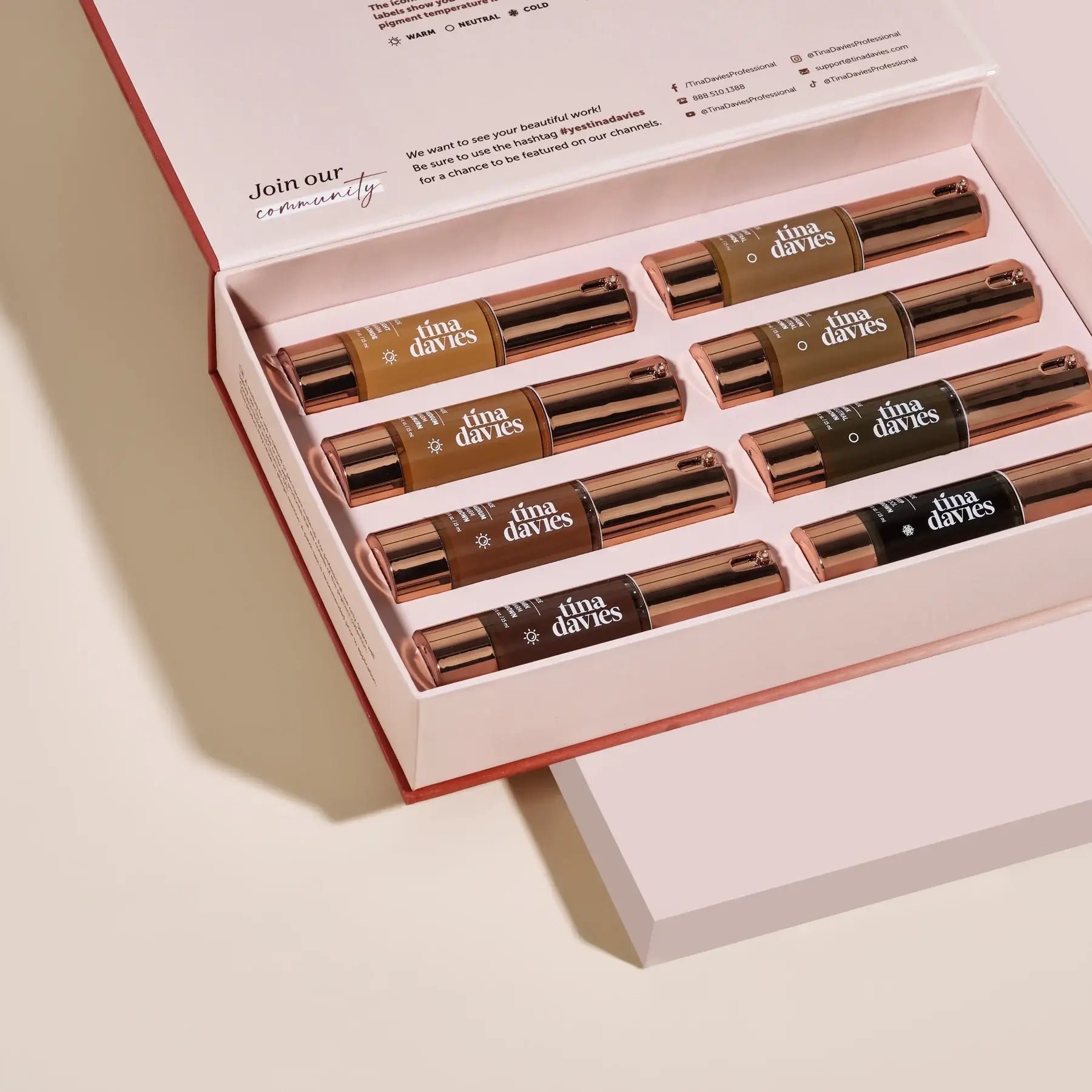 FADE Eyebrow Pigment by Tina Davies Professional - Inkbox Artistry