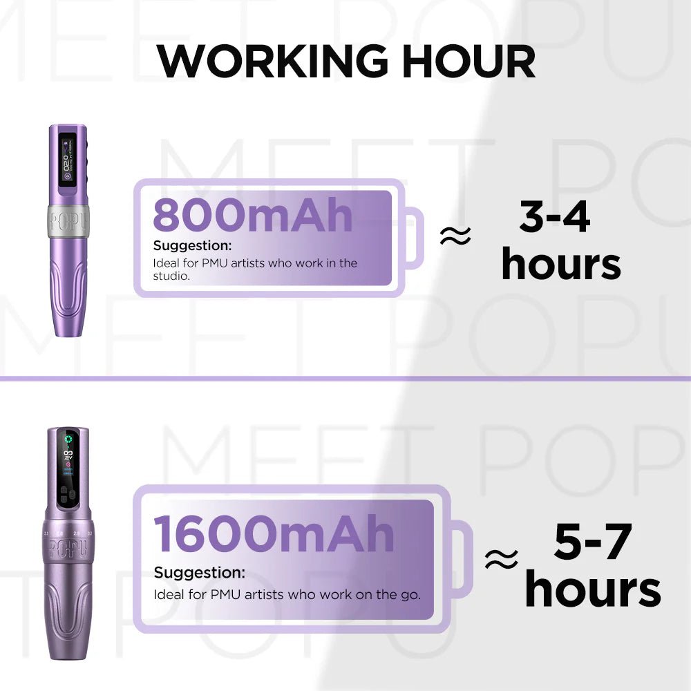 POPU MINI DIVA Wireless PMU machines – Inkbox Artistry