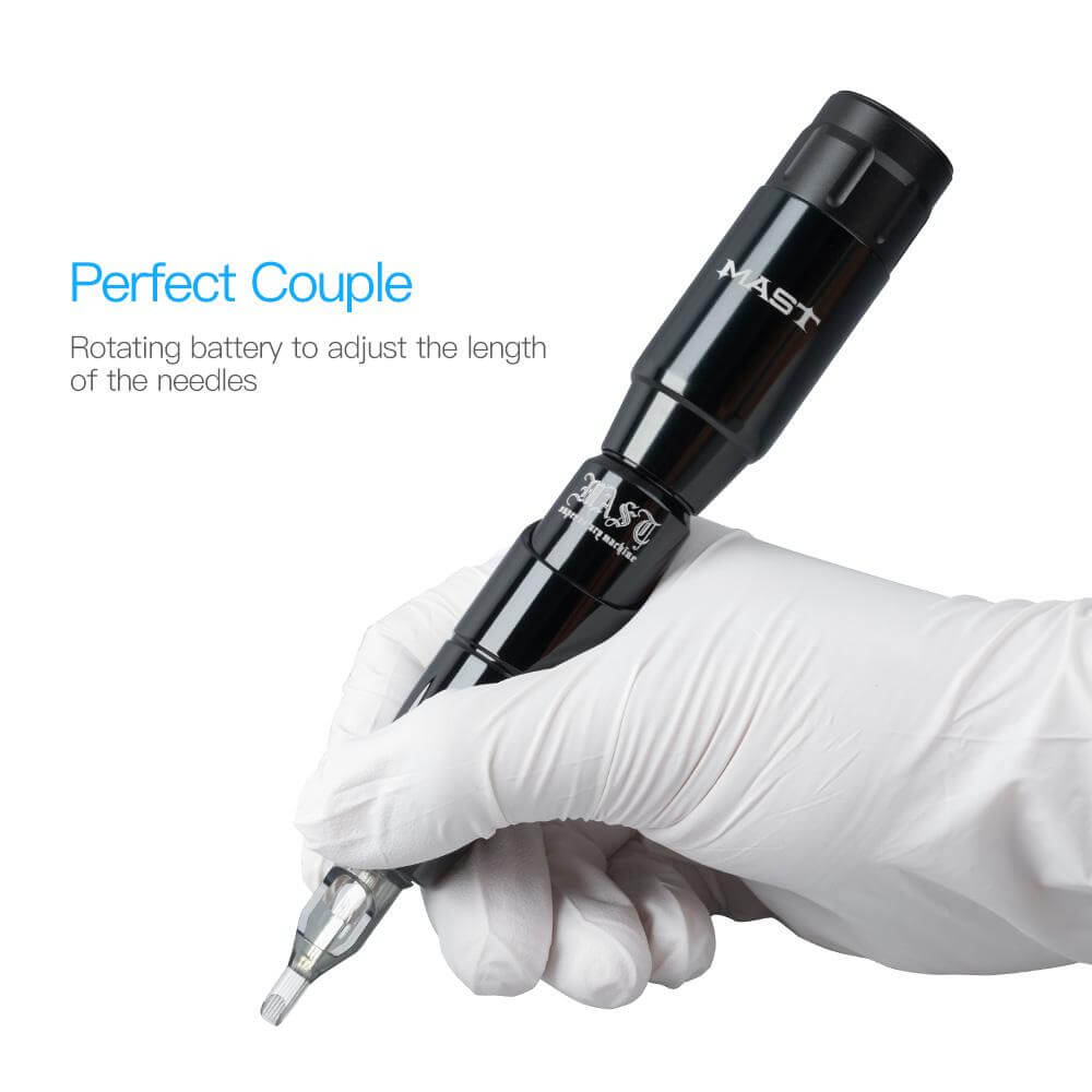 Mast Tour Wireless Tattoo Rotary Pen Machine with Mast Wireless battery