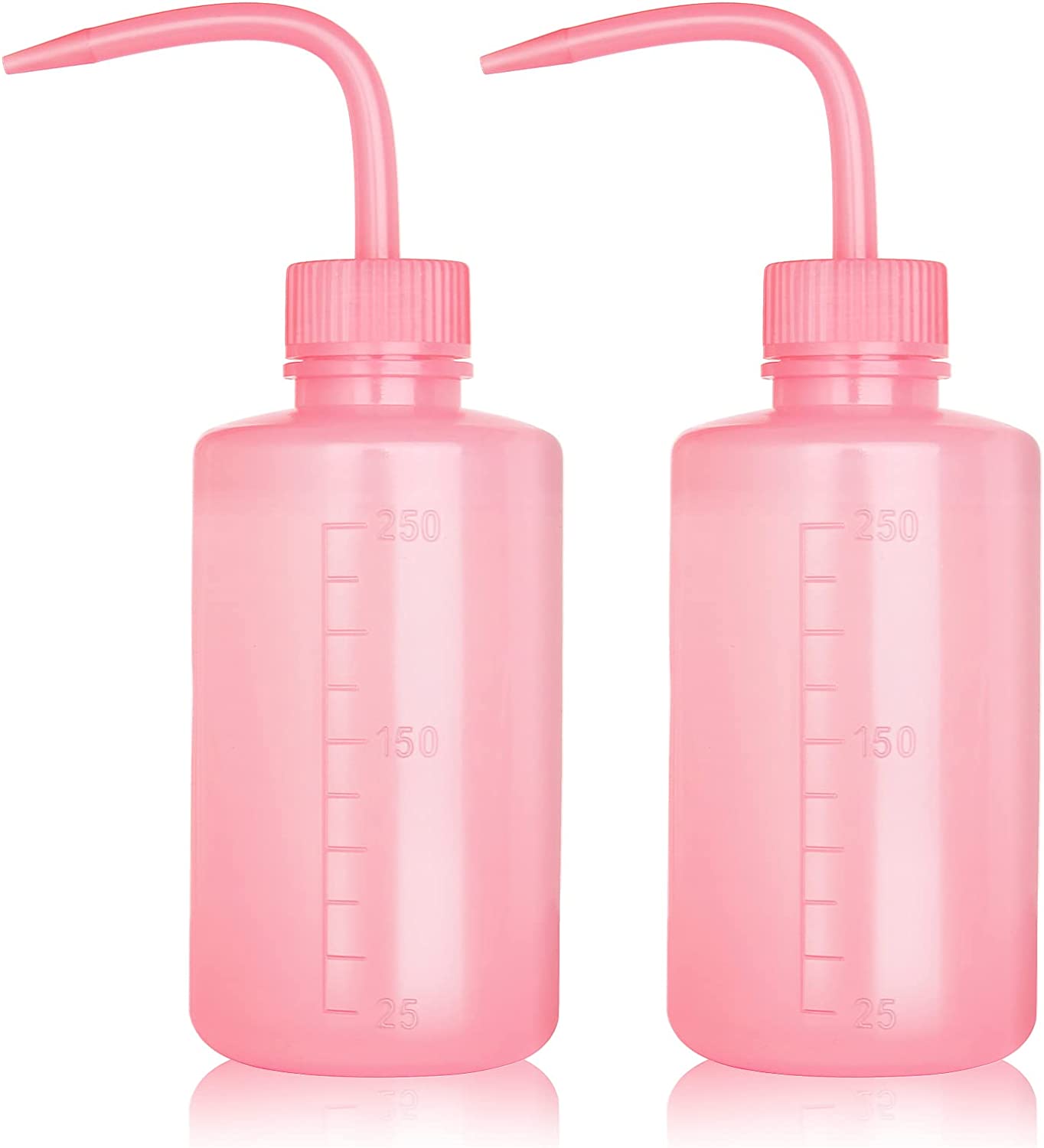 Pink Plastic Squeeze Bottle