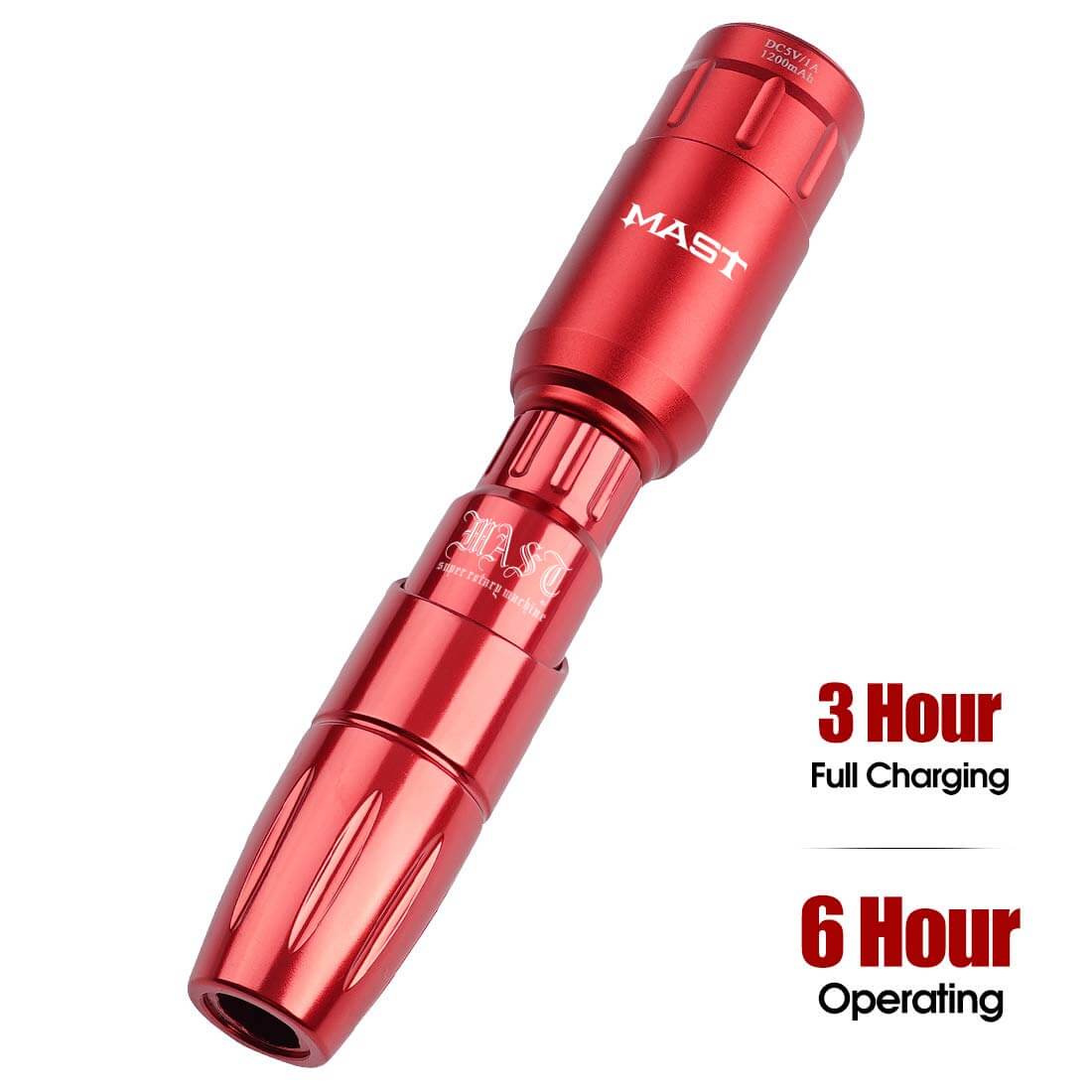 Mast Tour Wireless Tattoo Rotary Pen Machine with Mast Wireless battery