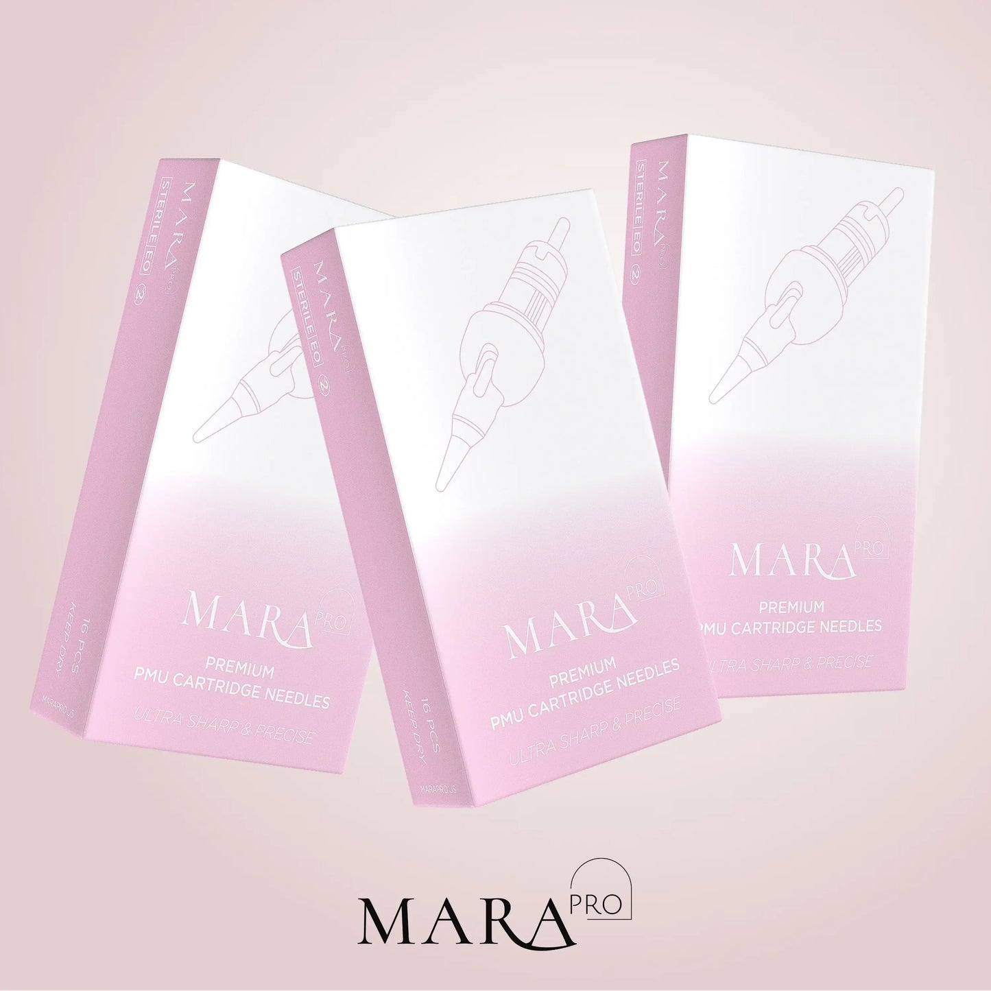 Mara Pro Premium Sharp Needle Cartridges