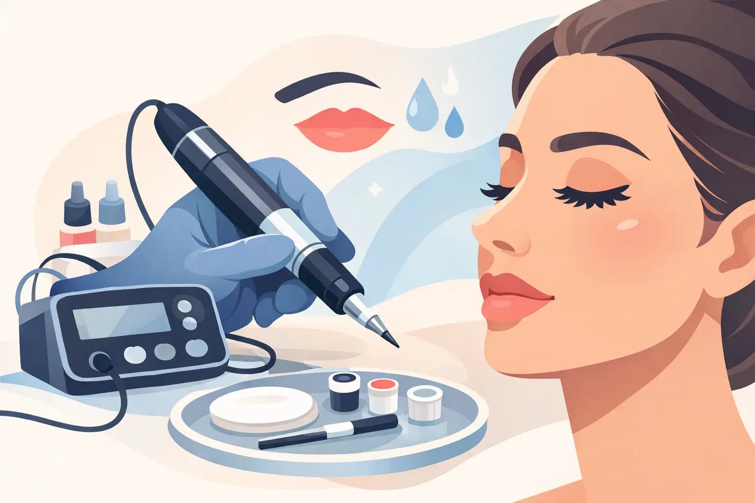 How to Use Permanent Makeup Machine Right - Inkbox Artistry