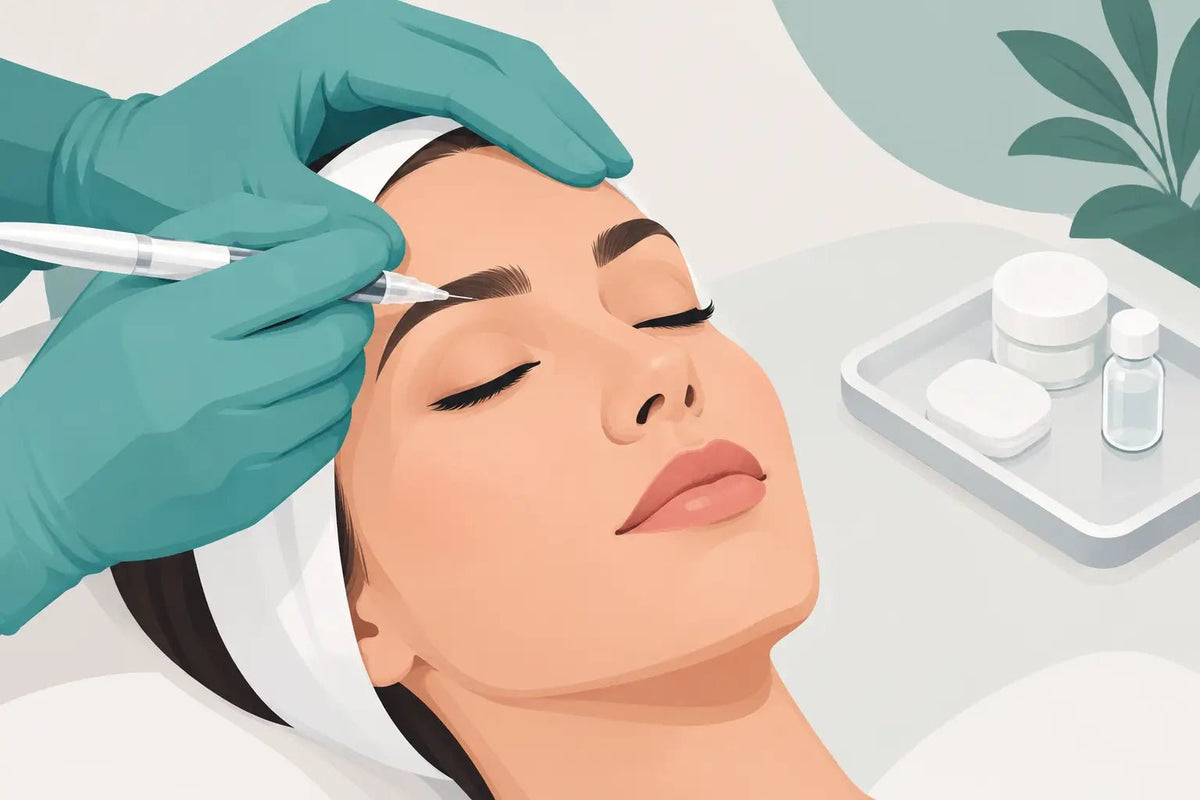 How to Apply PMU Anesthetic With Control - Inkbox Artistry