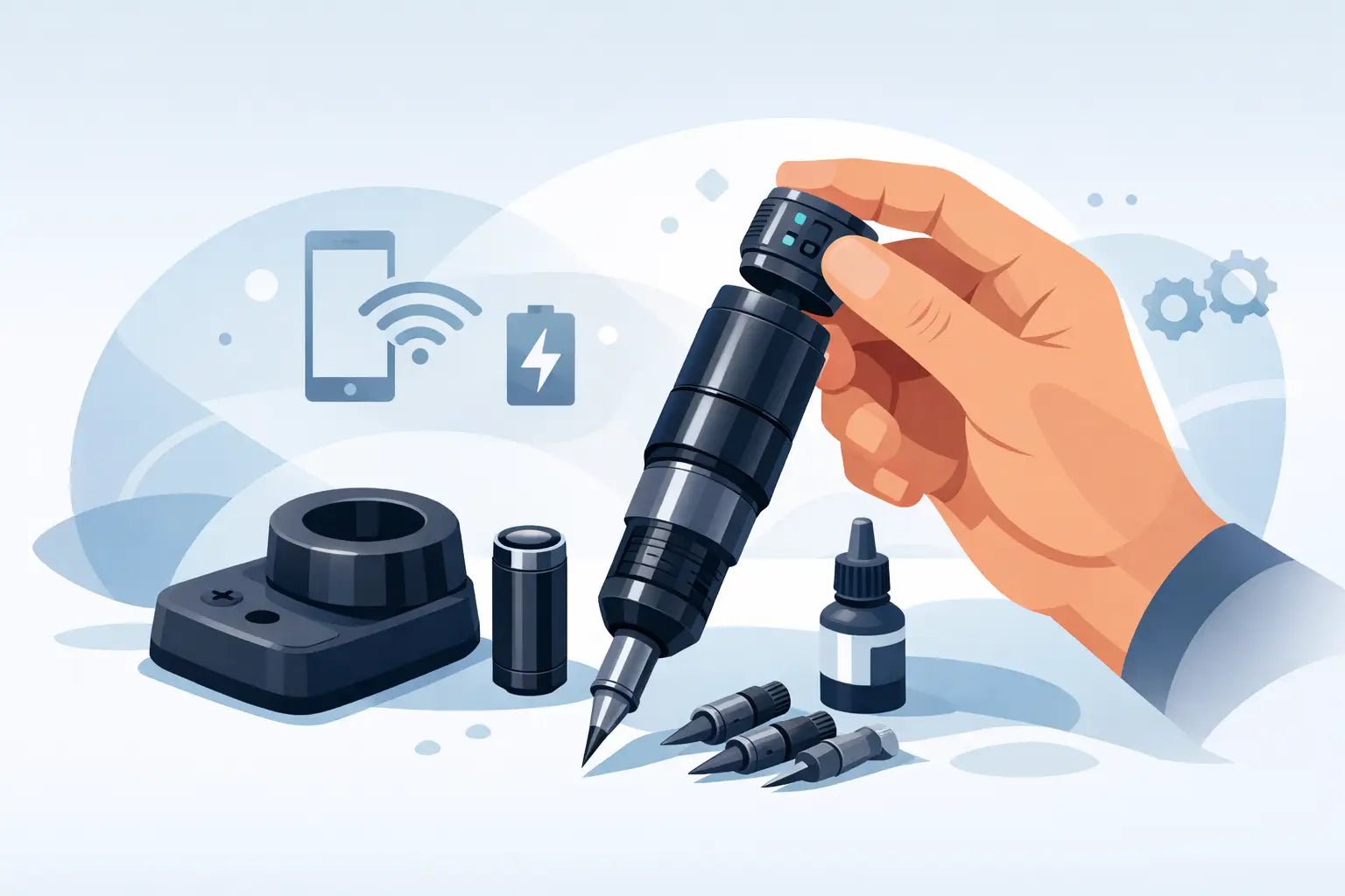 How to Set Up Wireless Tattoo Machine Right - Inkbox Artistry
