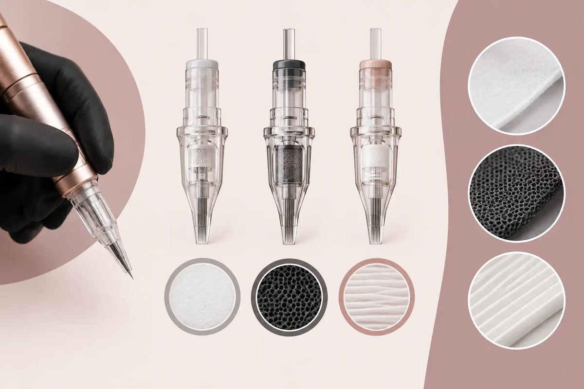 Cartridge Membrane Comparison for PMU Artists - Inkbox Artistry