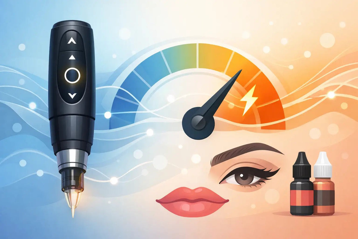 Cosmetic Tattoo Machine Voltage Guide for PMU - Inkbox Artistry