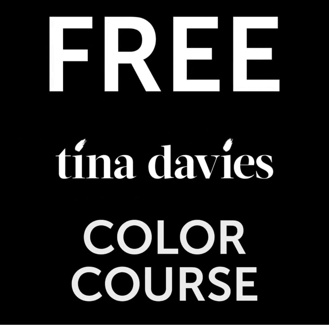 Tina Davis professional color theory FREE 