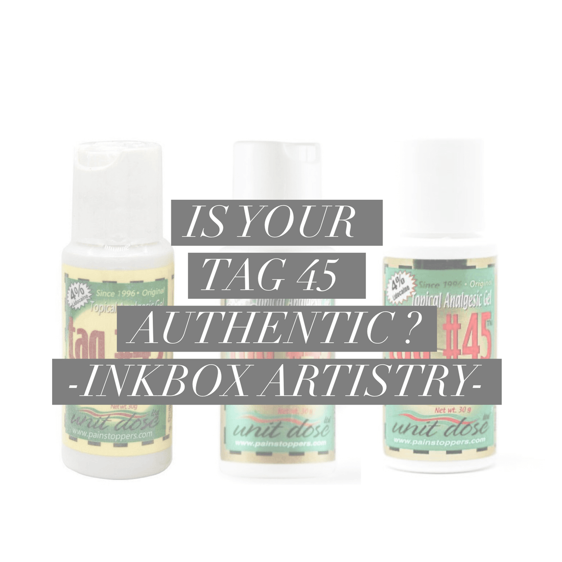 Is your Tag 45 Authentic?