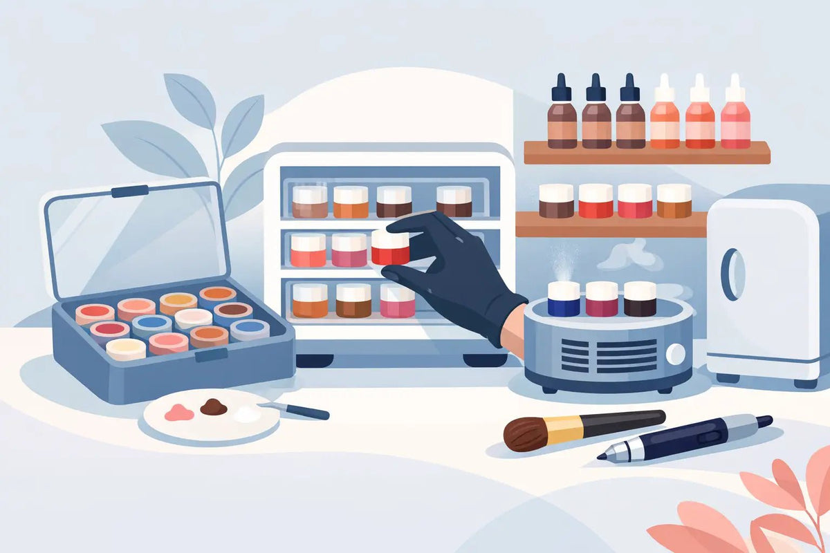 How to Store Cosmetic Pigments Between Clients - Inkbox Artistry