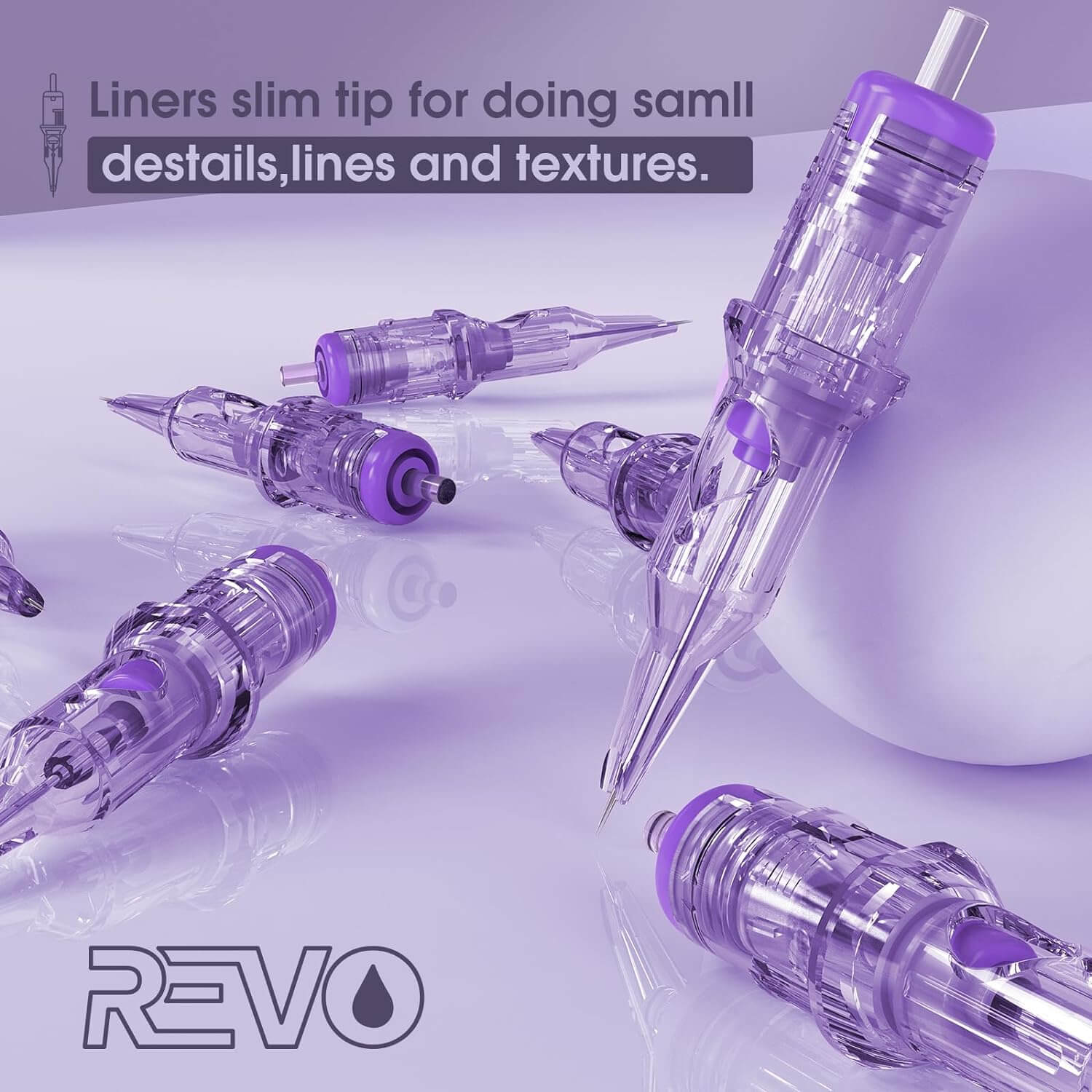 inkin tattoo needle cartridges universal needle pmu permanent makeup  revo