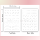 Nano Hairstroke Eyebrow Practice Pad