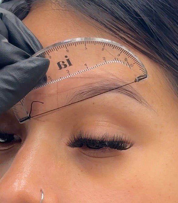 Brow Mapping Protractor Ruler - Inkbox Artistry