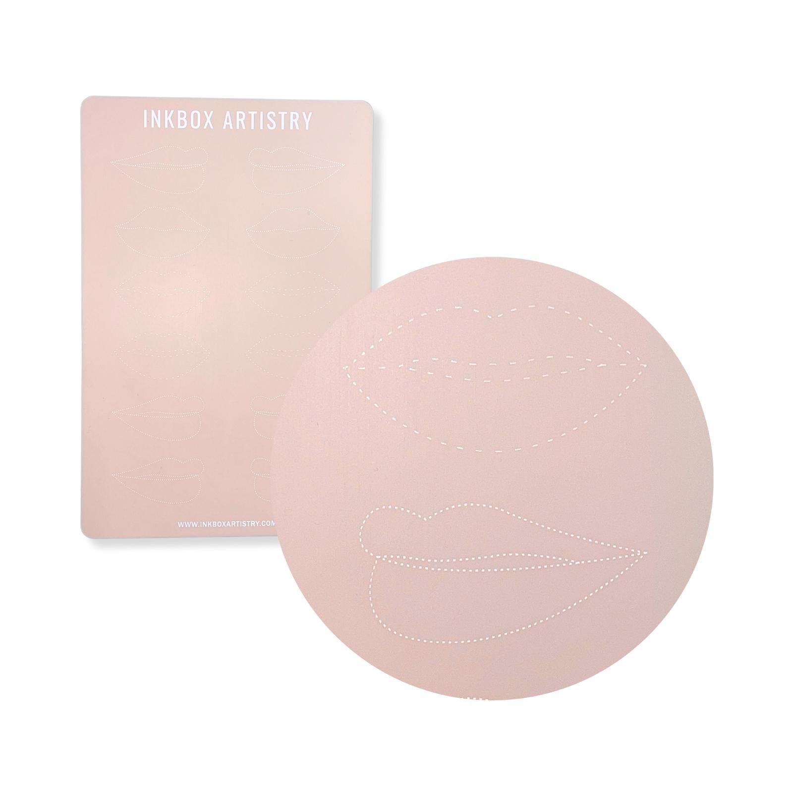 Lip Tattoo Practice Skin Pad 2.0 - Inkbox Artistry