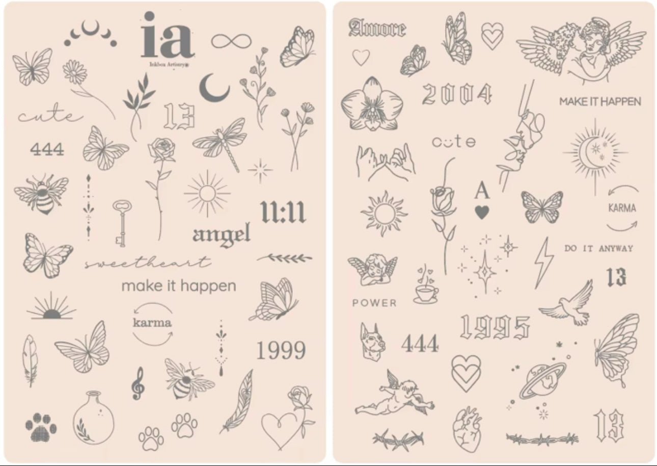 Tiny Tattoo Silicone Practice Skin (2pcs) - Inkbox Artistry