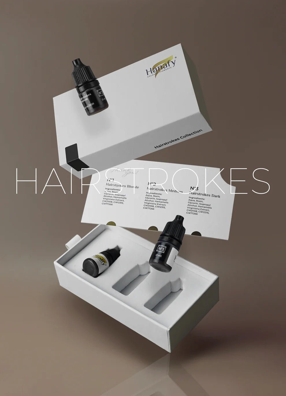 Hanafy Hairstroke Mini Set - Inkbox Artistry