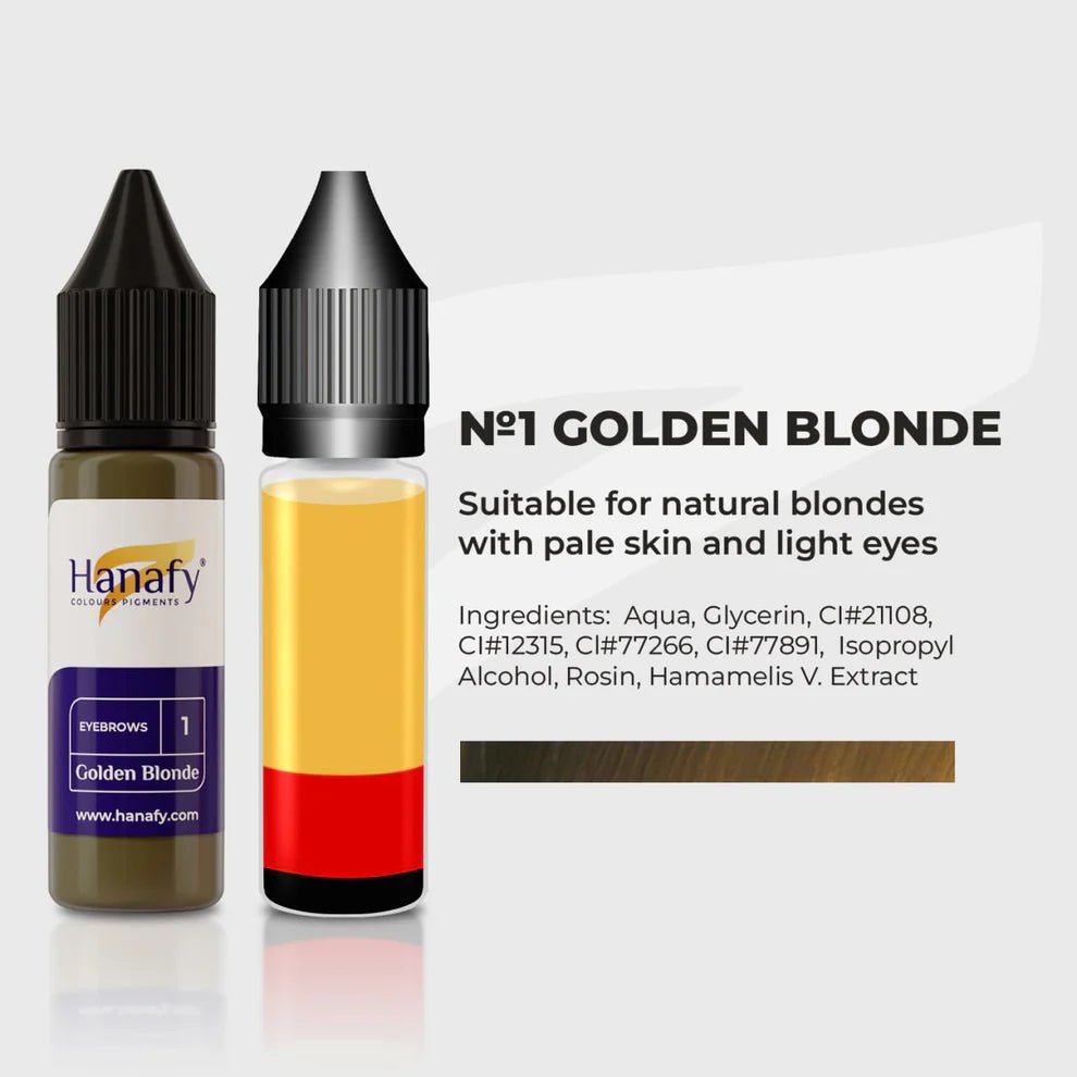 Hanafy N1 Golden blonde - Inkbox Artistry