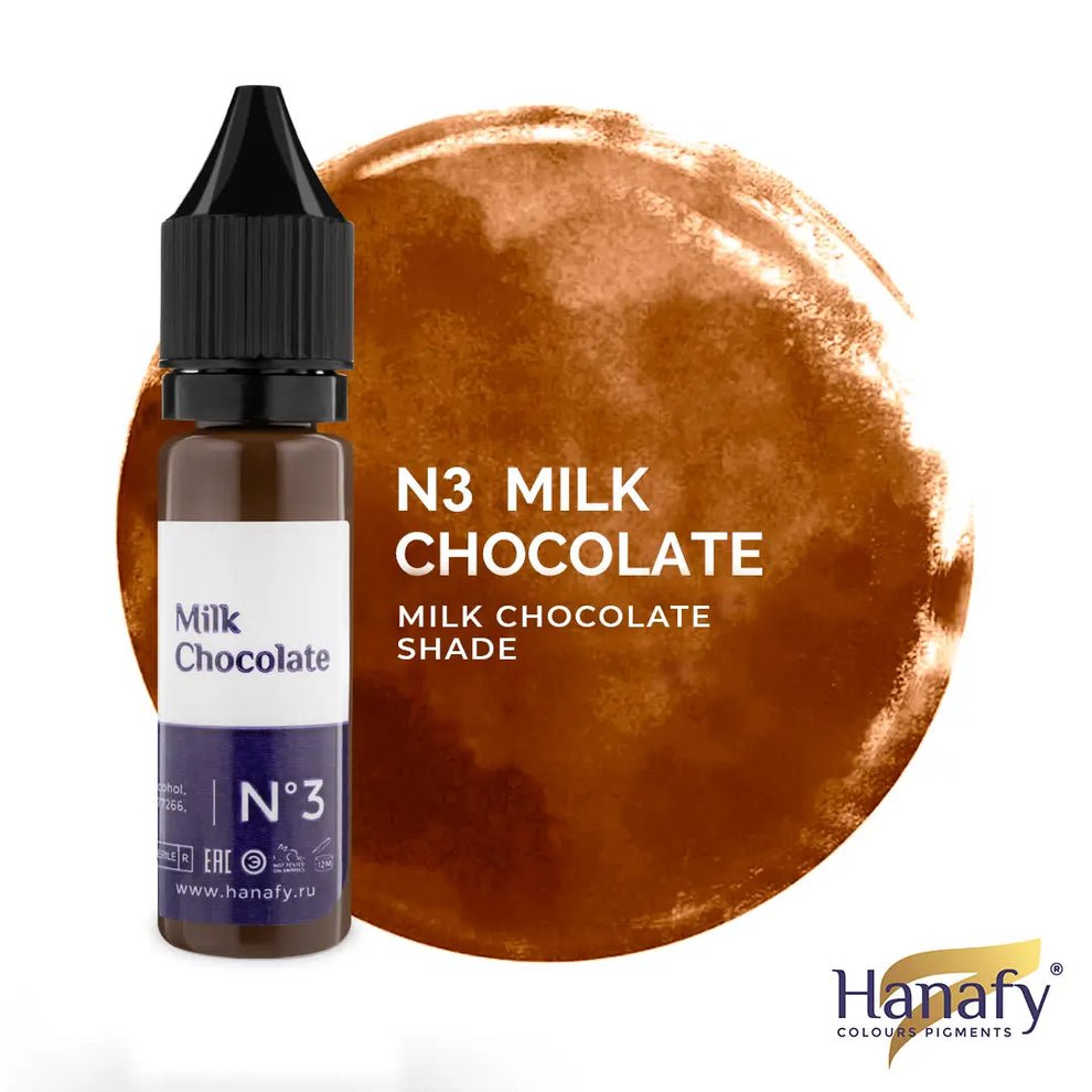 Hanafy N3 Milk Chocolate - Inkbox Artistry
