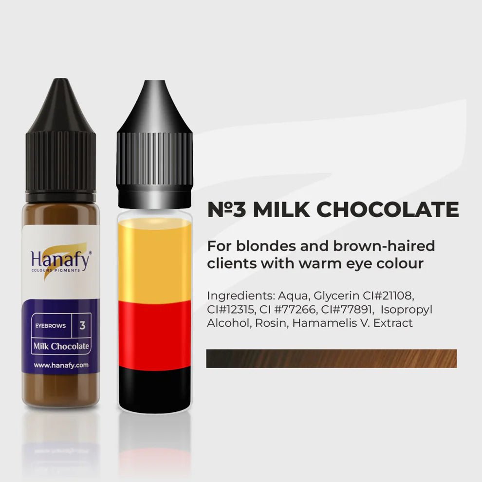 Hanafy N3 Milk Chocolate - Inkbox Artistry