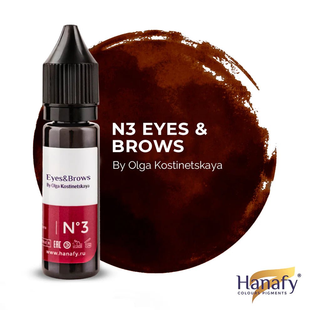 Hanafy Eyes & Brows N3 Geneva - Inkbox Artistry