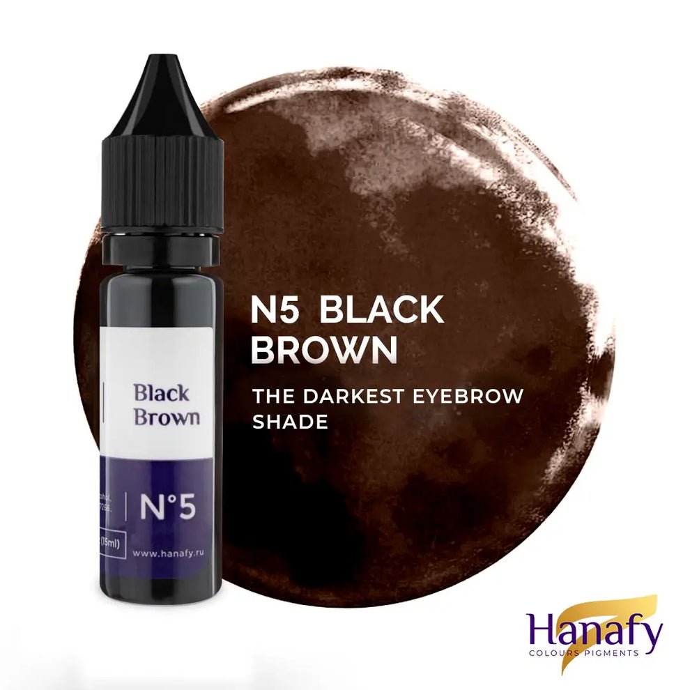 Hanafy N5 Black Brown - Inkbox Artistry