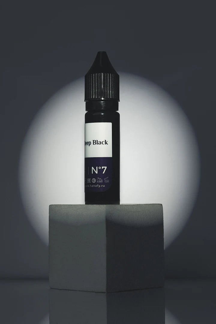 Hanafy N7 Deep Black - Inkbox Artistry