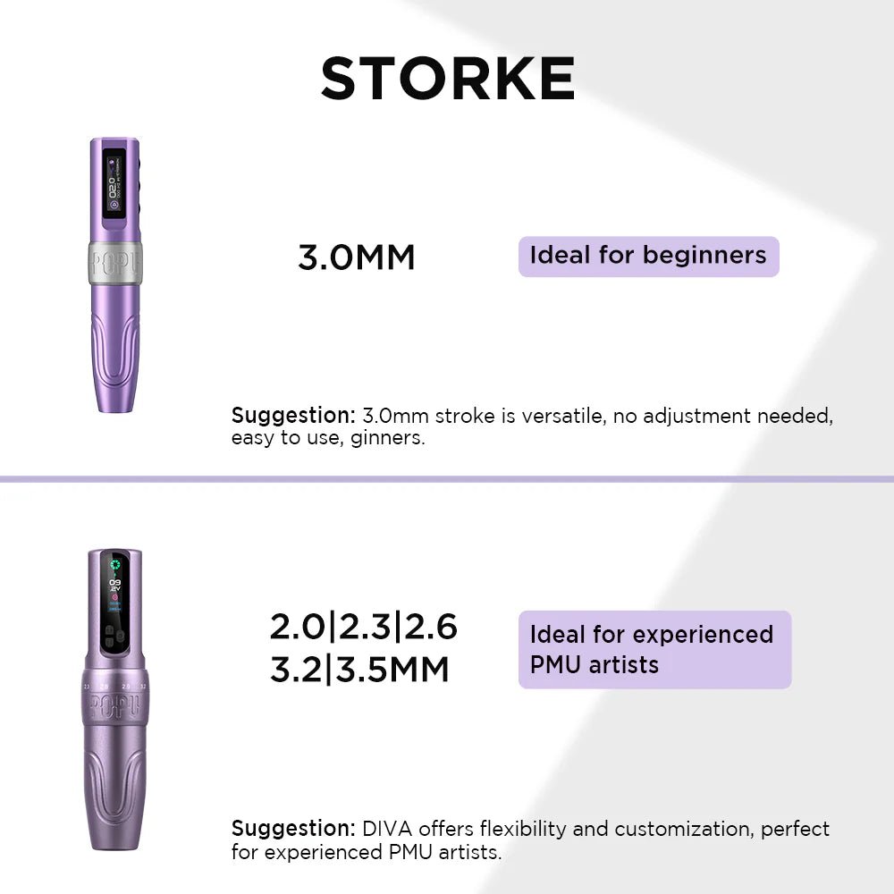 POPU MINI DIVA Wireless PMU machines - Inkbox Artistry