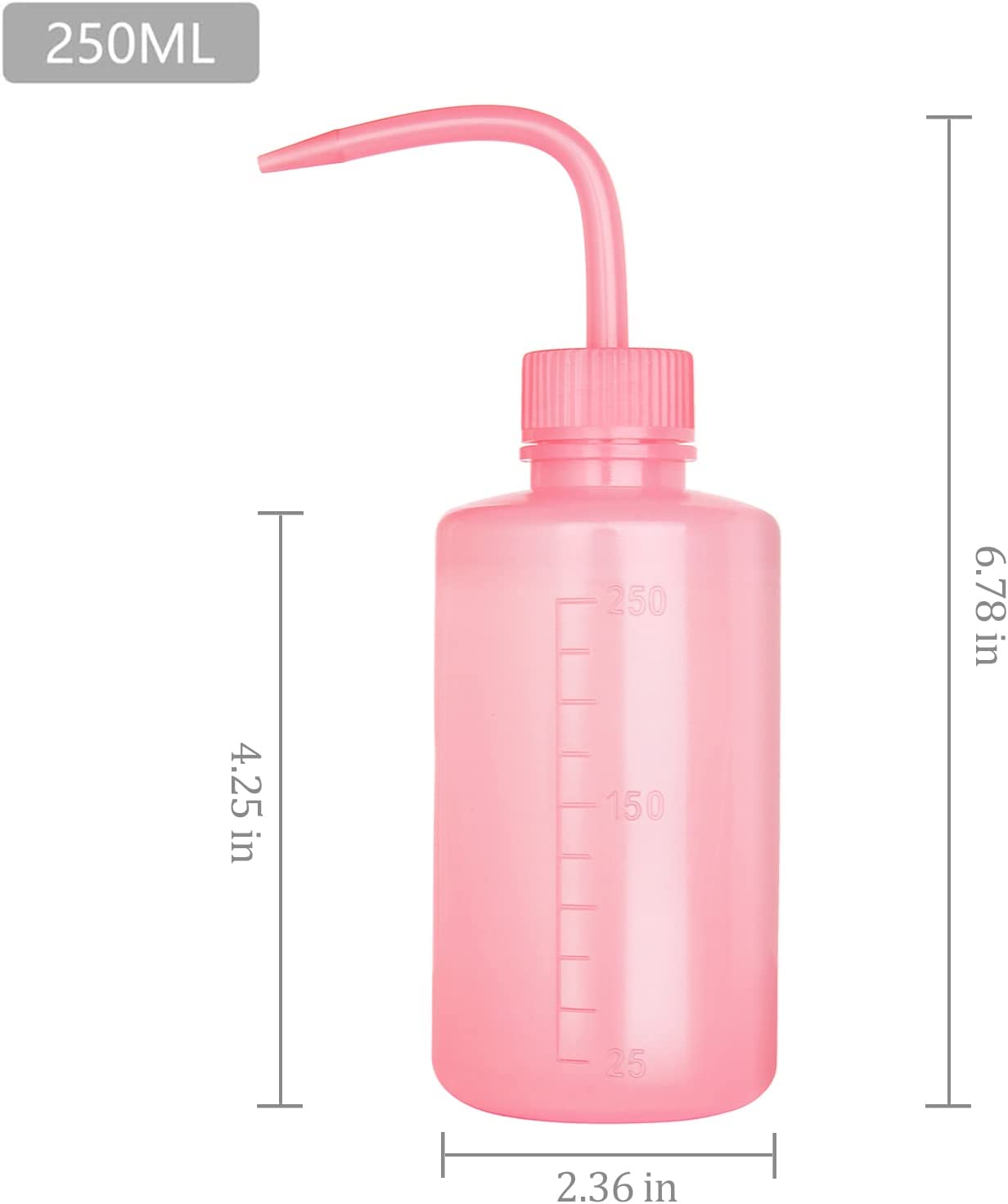 Pink Plastic Squeeze Bottle - Inkbox Artistry