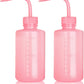 Pink Plastic Squeeze Bottle