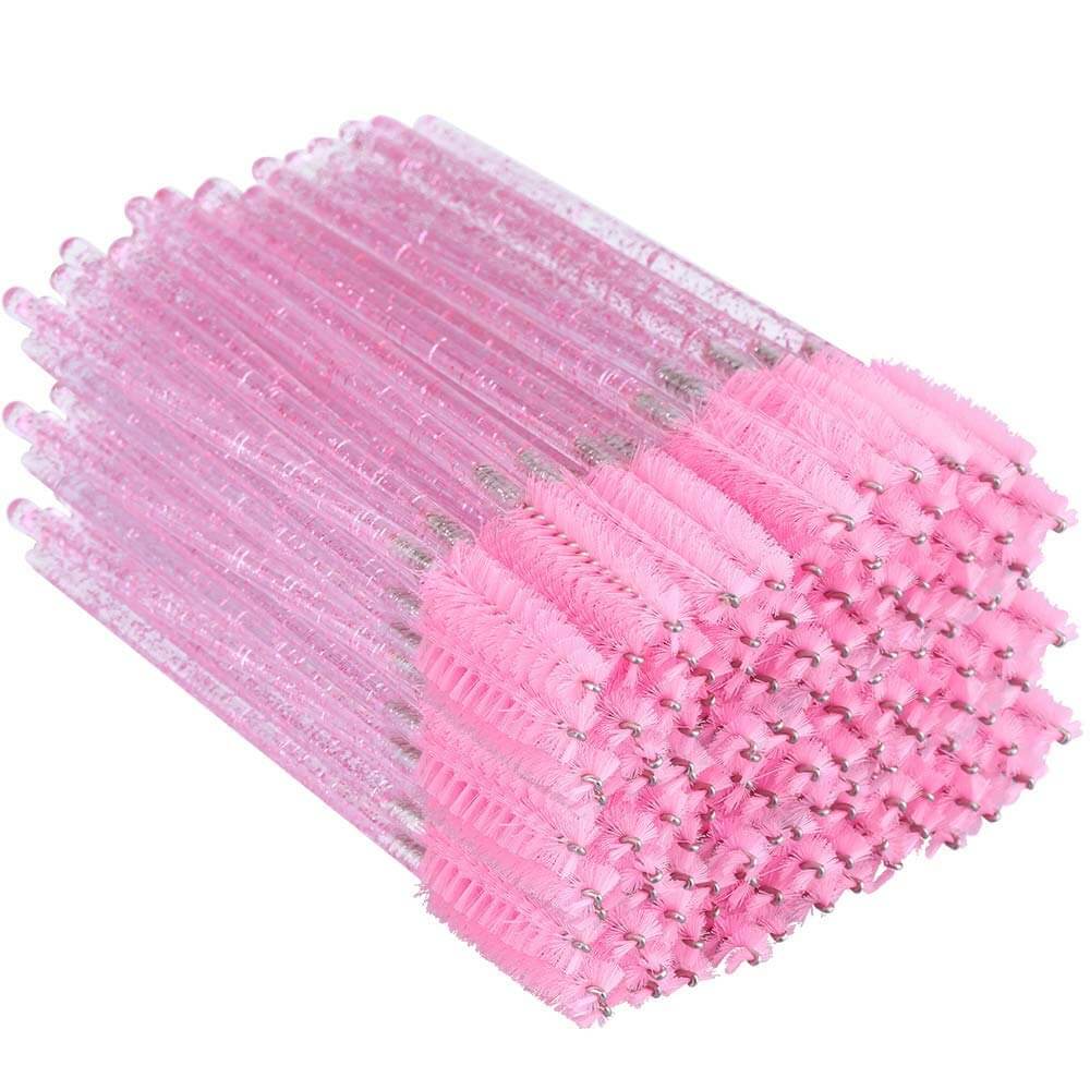 Pink Disposable Glittered Mascara Wand 300 pcs - Inkbox Artistry