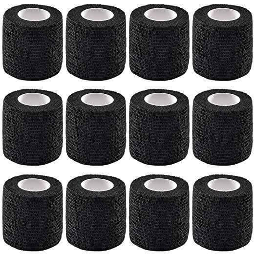 BLACK Self - Adhesive Bandage Wrap - Inkbox Artistry
