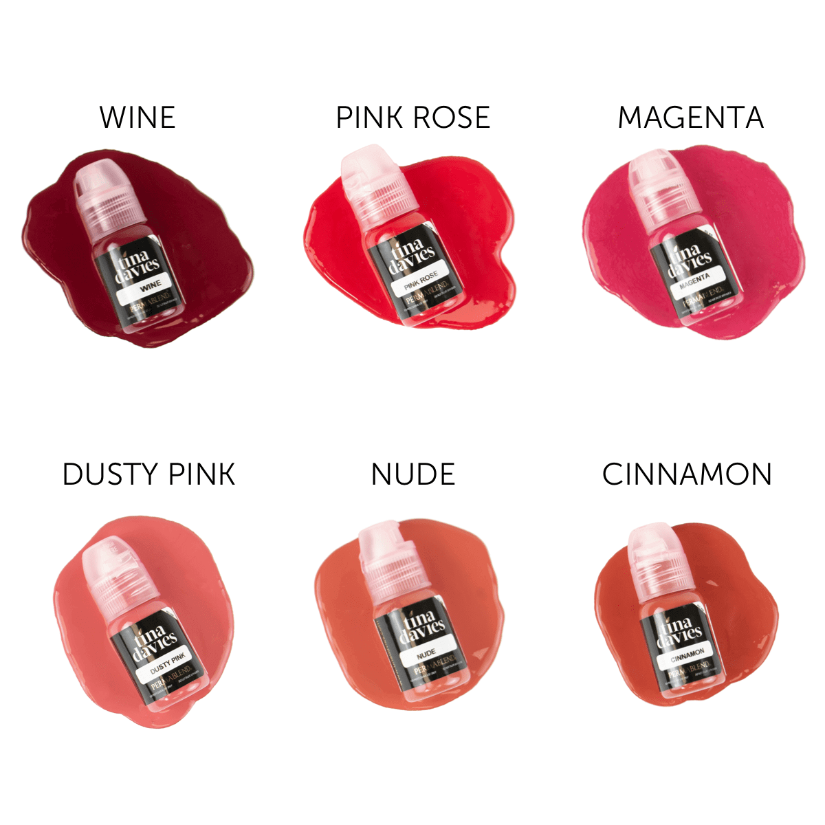 Envy Lip Collection by Tina Davis Professional Lip Blush Pigment  Swatch