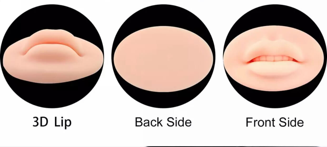 5D Practice Skin Lip Mold (3 QT ) - Inkbox Artistry