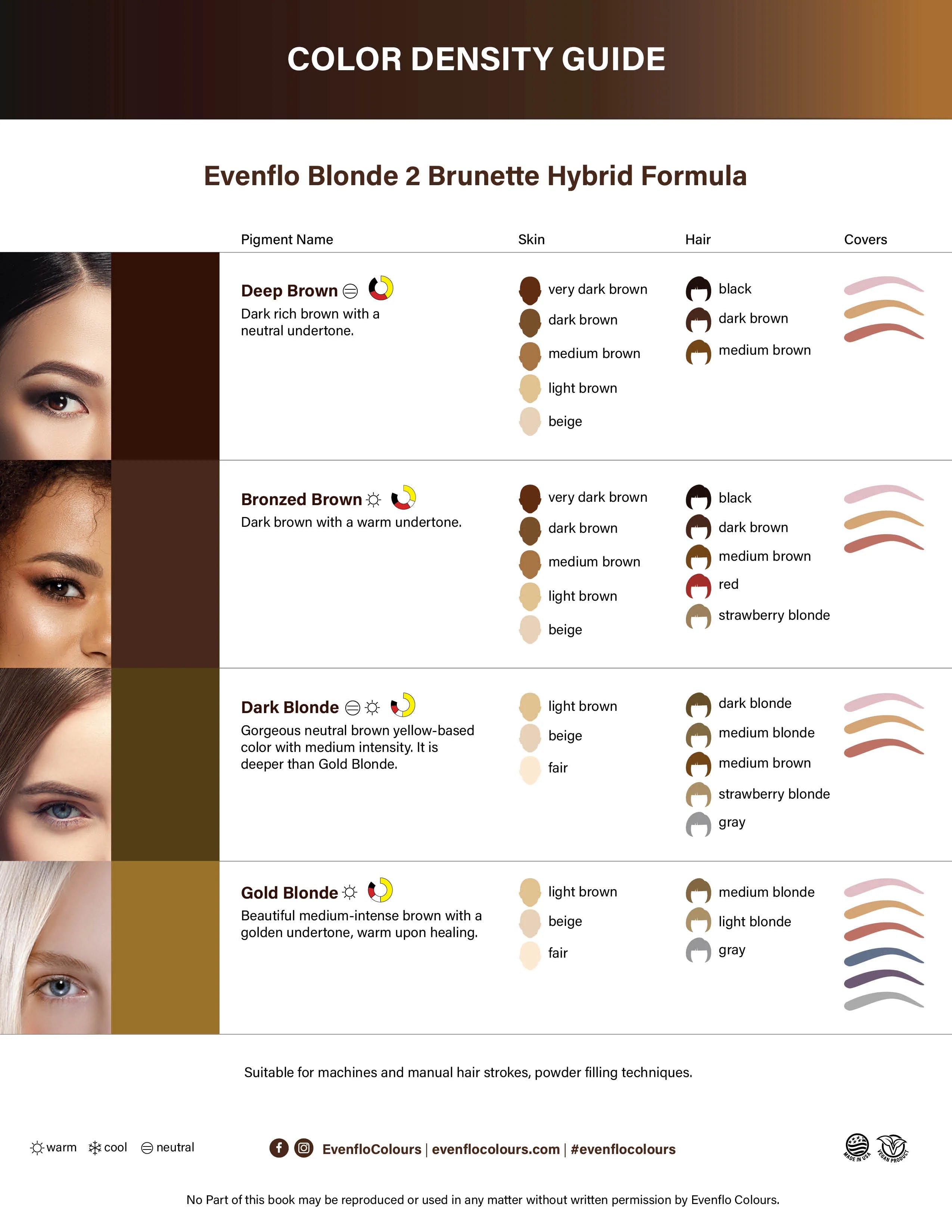 Evenflo Colour Blonde to Brunette