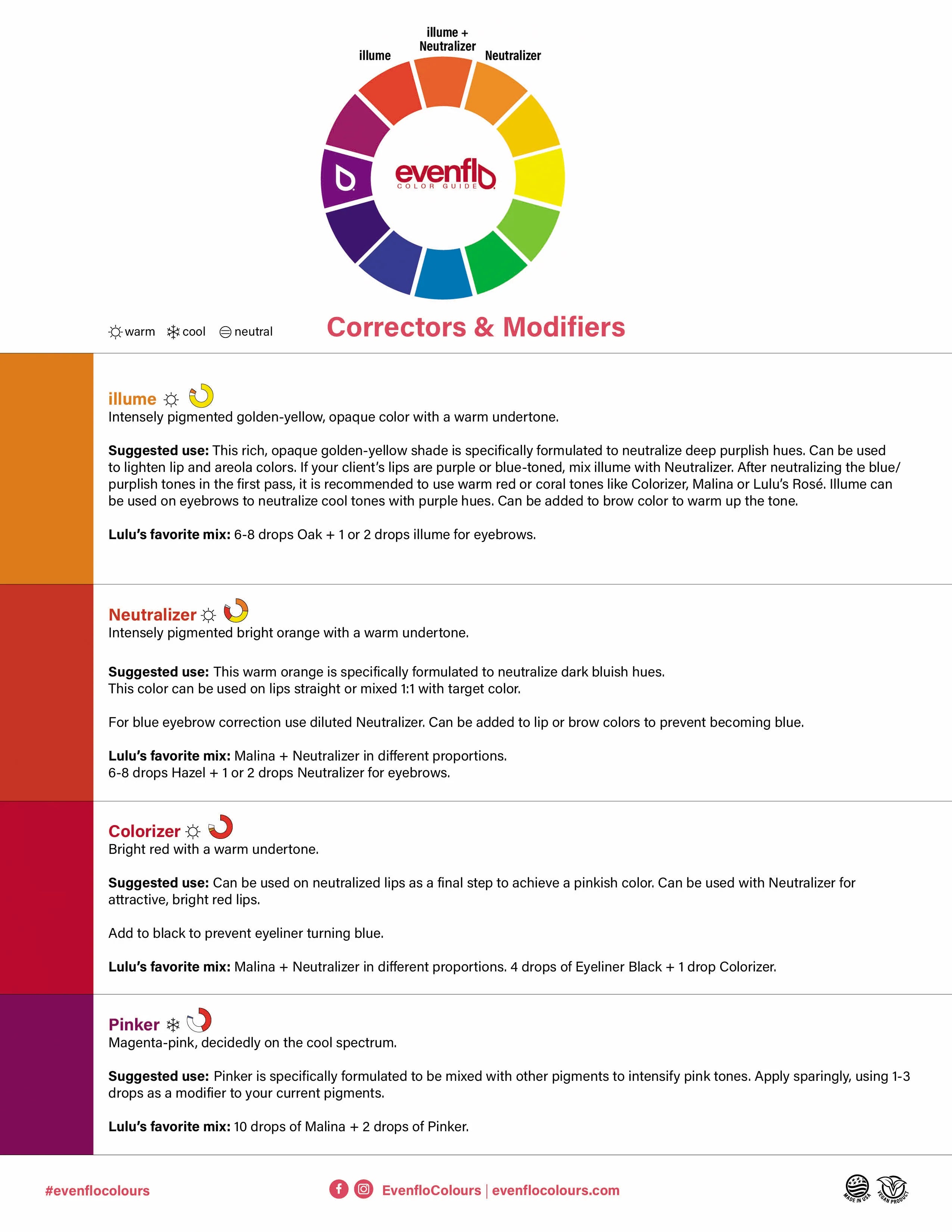 Evenflo Colours by Perma Blend - ILLUME - Inkbox Artistry