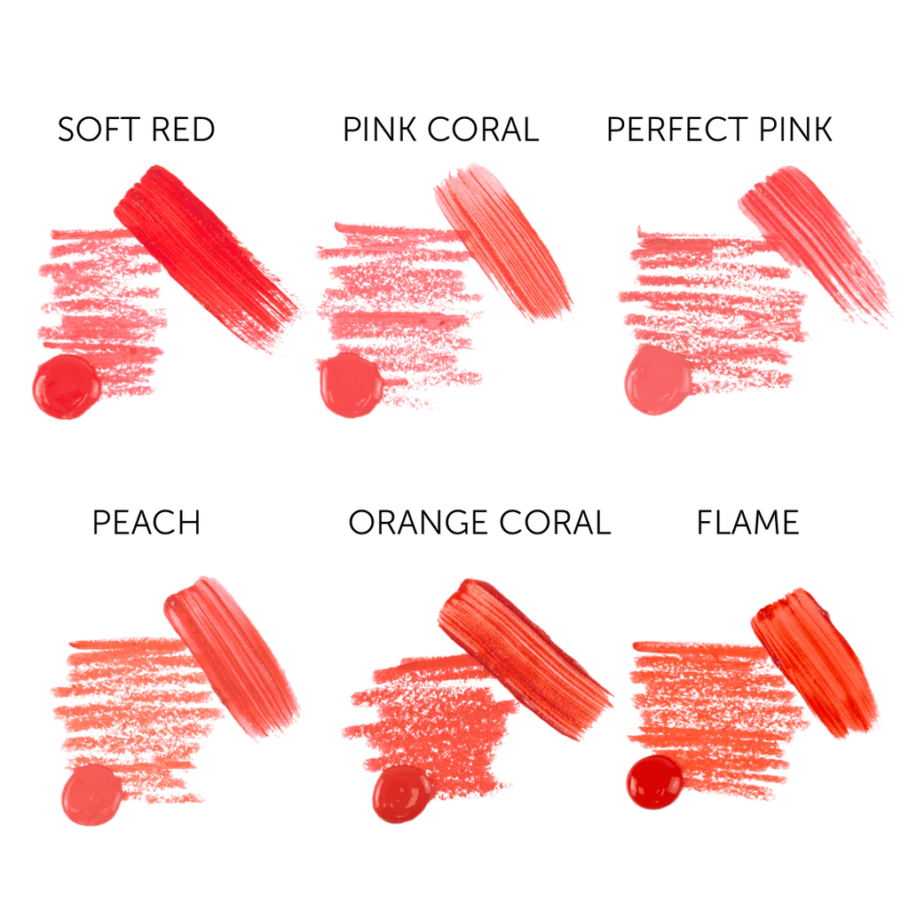 Lust Lip Collection by Tina Davis Professional Permanent Makeup Pigment  Lip Collection Swatch