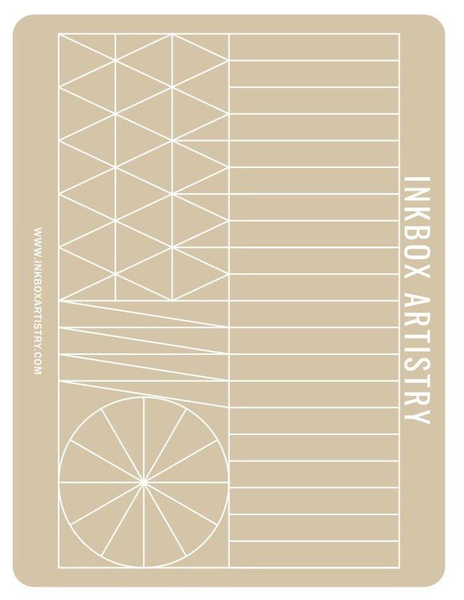 Inkless Outline & Shading Practice Skin (10 pcs) - Inkbox Artistry