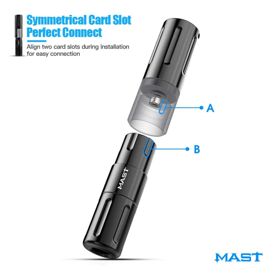 Mast Nano Wireless Rotary Pen Machine - Inkbox Artistry